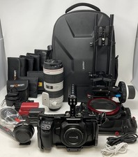 Blackmagic 4k camera with Canon EF 70-200mm L...