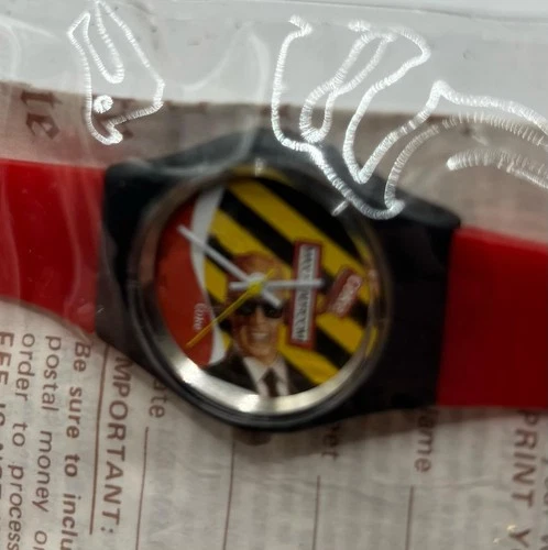 Vintage 1987 Max Headroom Coca Cola Watch - Unused Old Stock