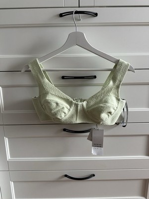 Herve Leger Top bralette Grün S