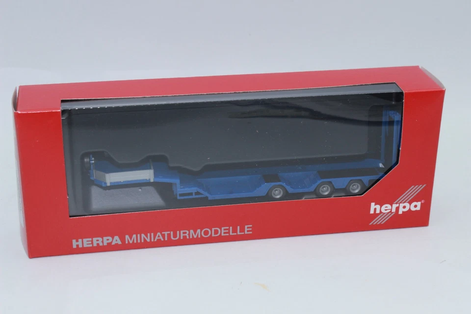 Herpa 076968 Goldhofer Allrounder Semi-Trailer 3-achs 1:87 H0 New IN Boxed - Image 2 of 4