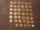 1964 P&D Washington quarters roll of 40, 90% silver circulated, $10 face (09
