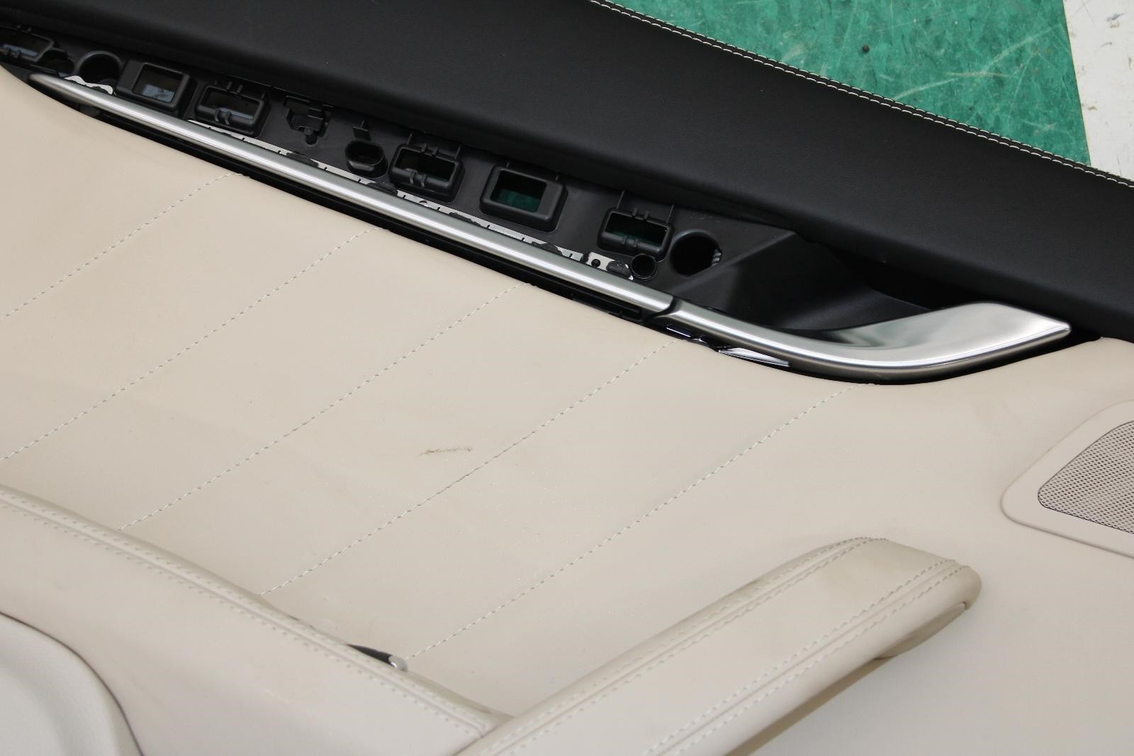 14-21 Ghibli Tan Leather *DMG* Rear Driver Side Left LH Interior Door Trim Panel