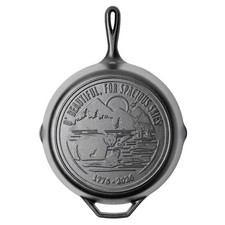 Lodge L10SKA250 America 250th Anniversary 12 Inch Seasoned Cast Iron Skillet