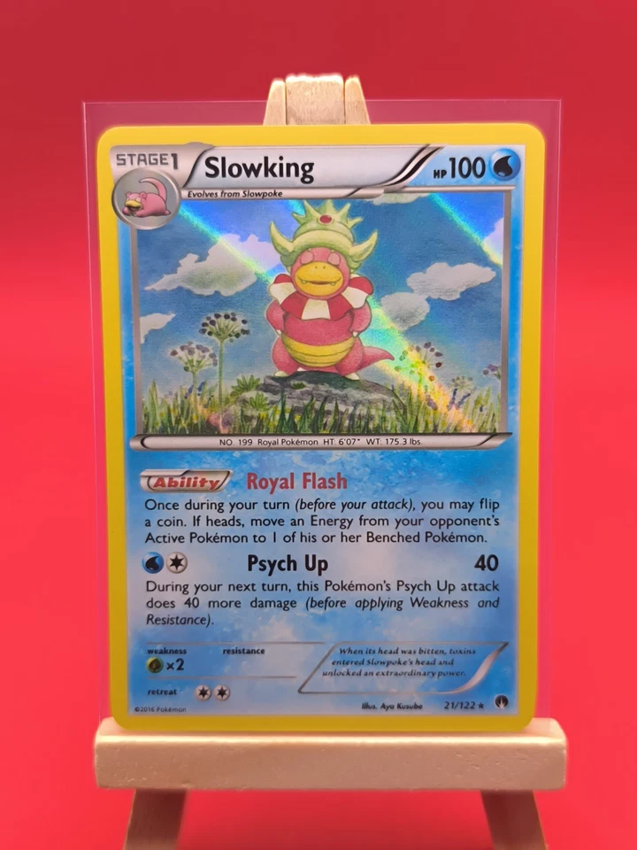 Slowking 21/122 BreakPoint Holo Rare Pokemon Card * New * - Image 3 of 4