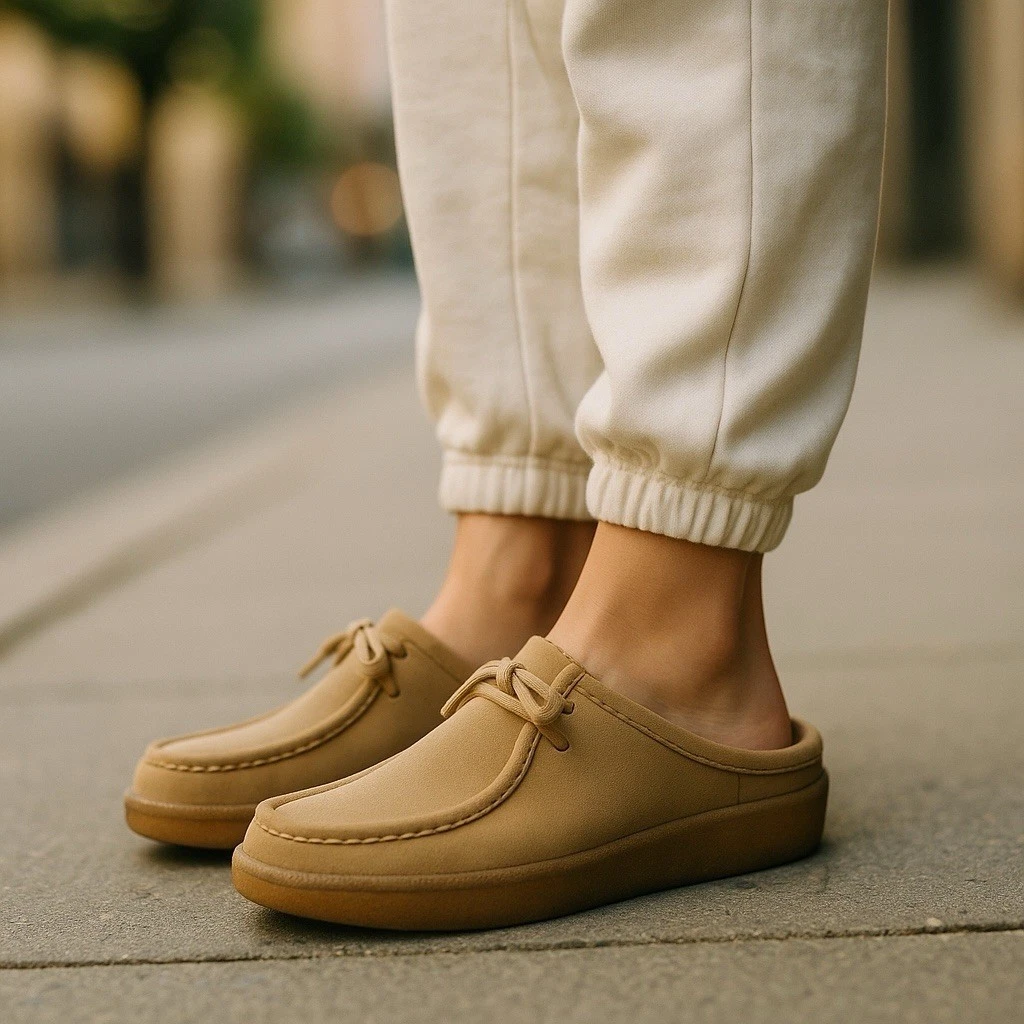 CLARKS Coppa mocassino uomo Clark’s Wallabies Slides taglia 9 5