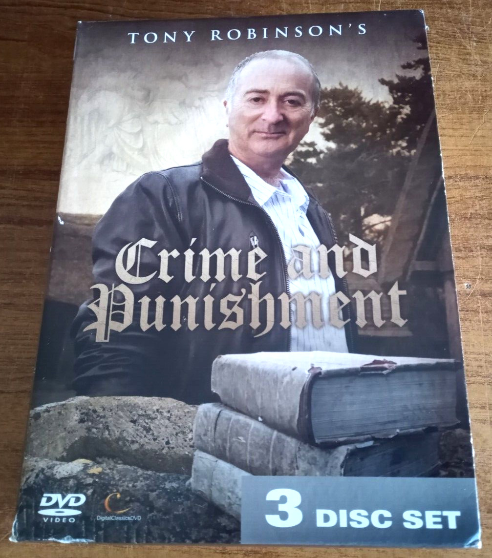 Tony Robinson's Crime And Punishment - 3 x DVD Box Set - Cert E