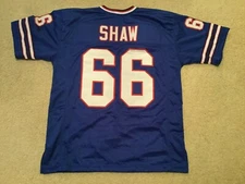 UNSIGNED CUSTOM Sewn Stitched Billy Shaw Blue Jersey - M, L, XL, 2XL
