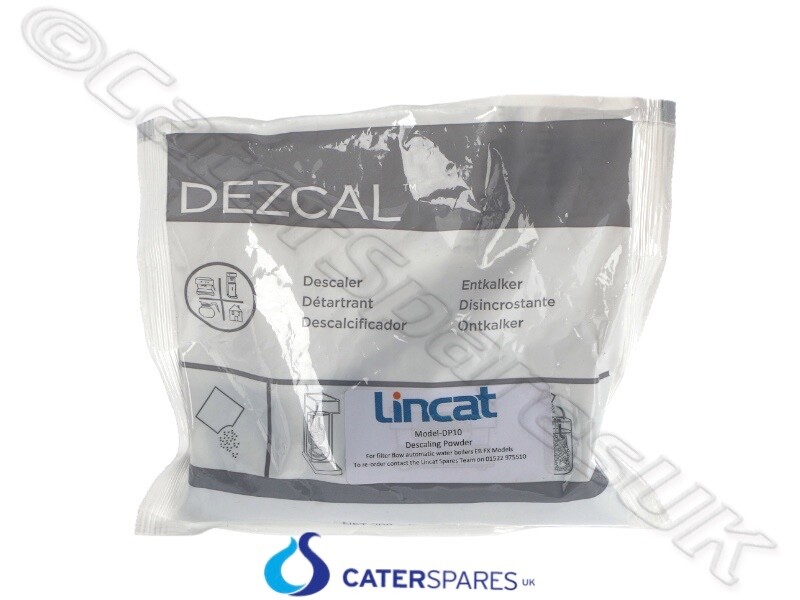 LINCAT DP10 HOT WATER BOILER SINGLE USE DESCALER POWDER EB4F EB3F EB3FX