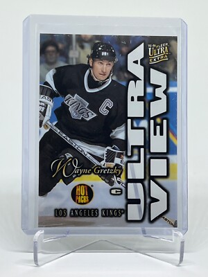 1995-96 Fleer Ultra Extra Wayne Gretzky #2 Ultra View Acetate Los Angeles Kings