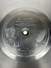 Edison Diamond Disc Phonograph Record, Charles II. Gabriel, P.P. Bliss