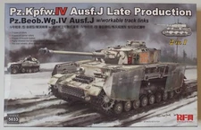 1/35 Panzer IV / Pz.Beob.Wg.IV Ausf. J Rye Field Model #5033 Factory Sealed MISB