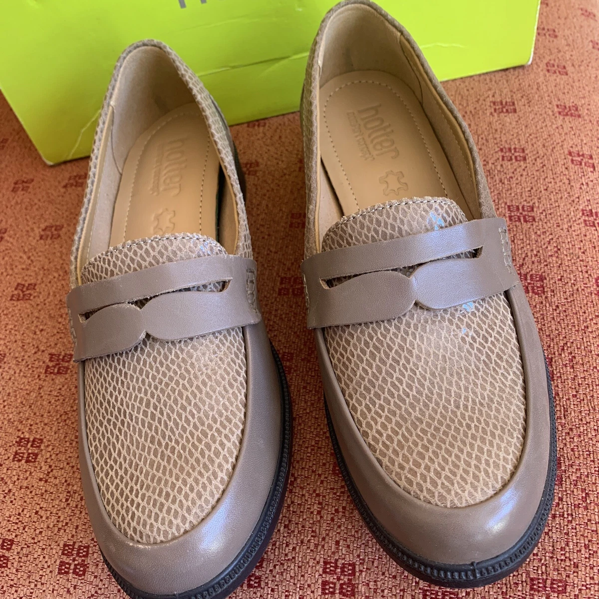 Hotter Size 5.5 EXF Loafers Dorset Truffle Colour Comfort