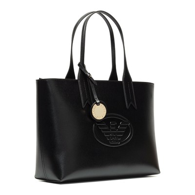 borsa armani ecopelle nera