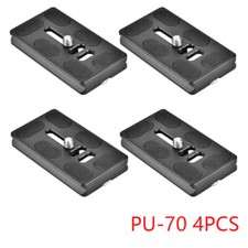 4 x 70mm Quick Release Plate Tripod Gimbal Base for Canon Nikon Sony Fuji DSLR