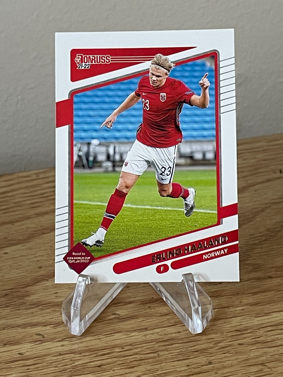 Erling Haaland 2021-22 Panini Donruss Soccer Fifa World Cup Qatar #100