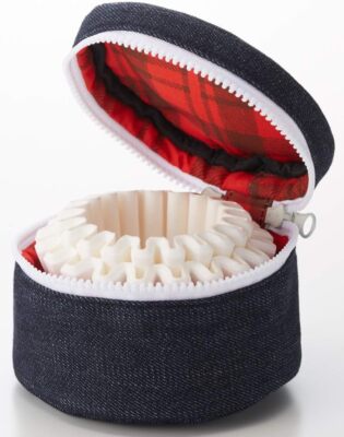 バーベキュー・調理用品 BARREL KNOT Wave Filter Case 155 Kalita Wave Filter Bag Kalita Check for KWF-185,KWF-155 only