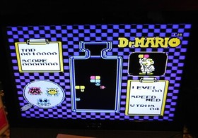 Dr. Mario (Nintendo Entertainment System 1990) cartuccia NES solo pulita testata