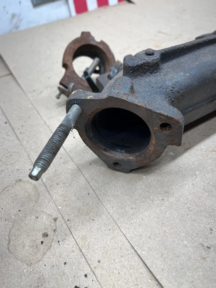 Chevrolet Camaro Laguna Malibu 1973 74 75 76 bloque pequeño colector de escape 346248 Foto 2 de 4