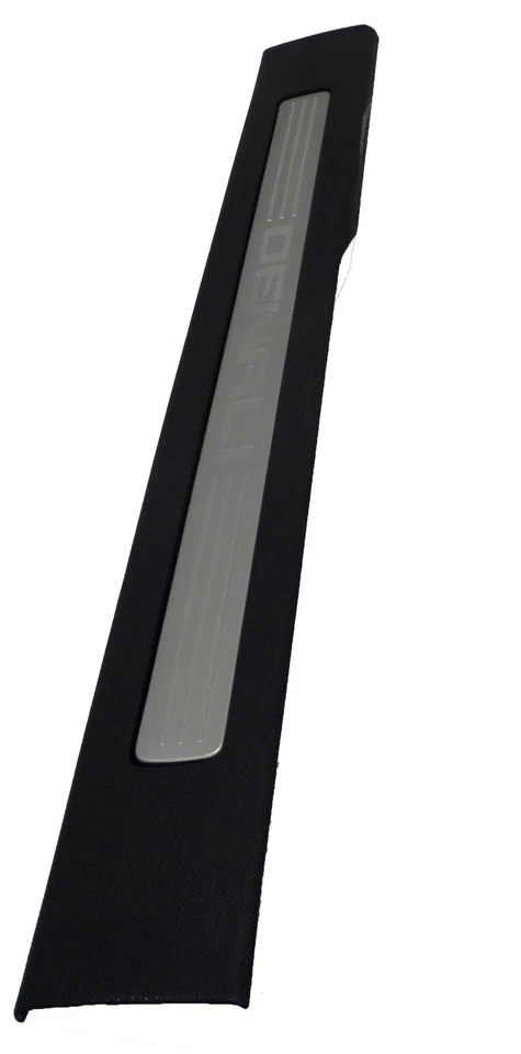 Front Door Sill Plate Driver Side Black GMC Denali Script GMC Sierra 1500 Yukon - Image 4 of 4