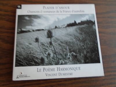 VINCENT DUMESTRE PLAISIR D'AMOURLe Poeme Harmonique Dumestre France Import CD