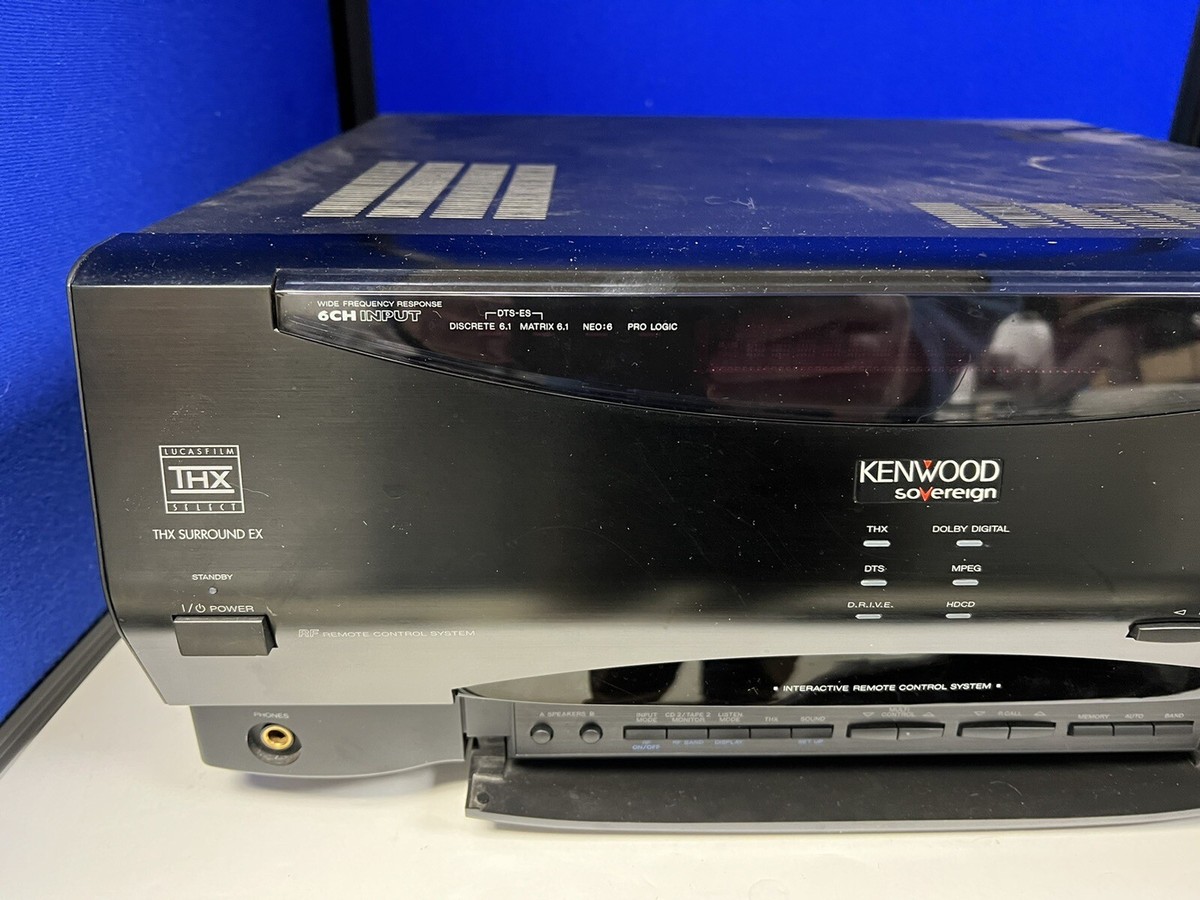 AS-IS KENWOOD VR-5090 SOVEREIGN HOME THEATER STEREO RECEIVER