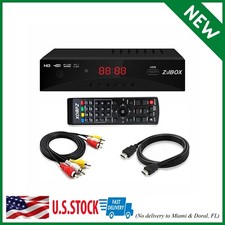 Digital TV Converter Box, ATSC Cabal Box - ZJBOX for Analog HDTV Live1080P with