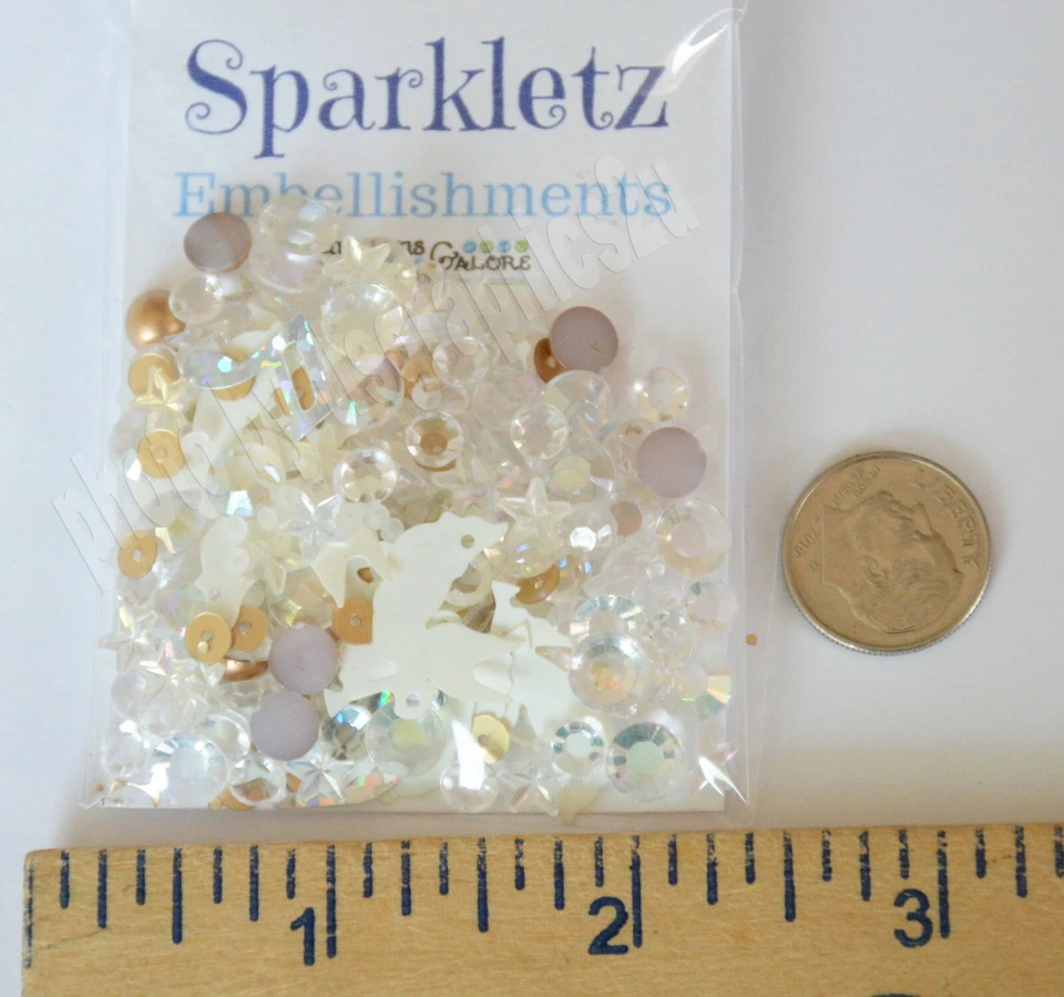 Angel's Song ~ Sparkletz / Gemstones ~ Sequins ~ Angel & Musical Note Confetti - Image 2 of 4