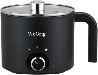 1.8L Electric Hot Pot，Ramen Cooker, Lazy Pot Noodles, Egg, Soup,Rice，Steak