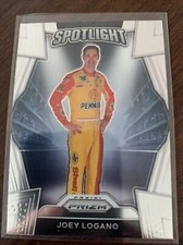 2021 JOEY LOGANO PANINI PRIZM RACING NASCAR SPOTLIGHT SILVER PARALLEL!!