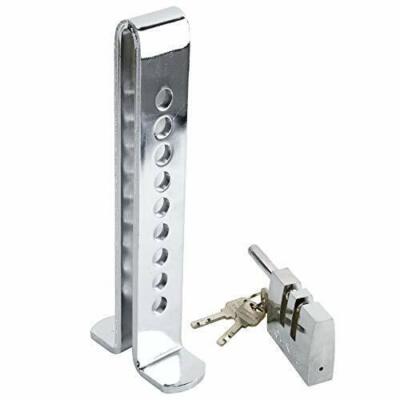 Car Auto Brake Pedal Lock Anti-theft Security Stainless Steel Clutch Lock 3 Keys