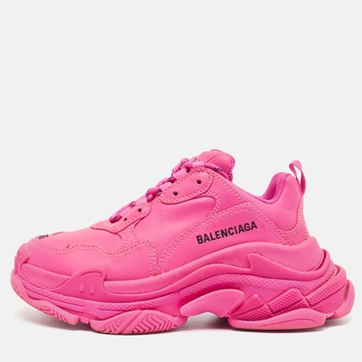 BALENCIAGA 美品 36 TripleS ピンク｜レディース