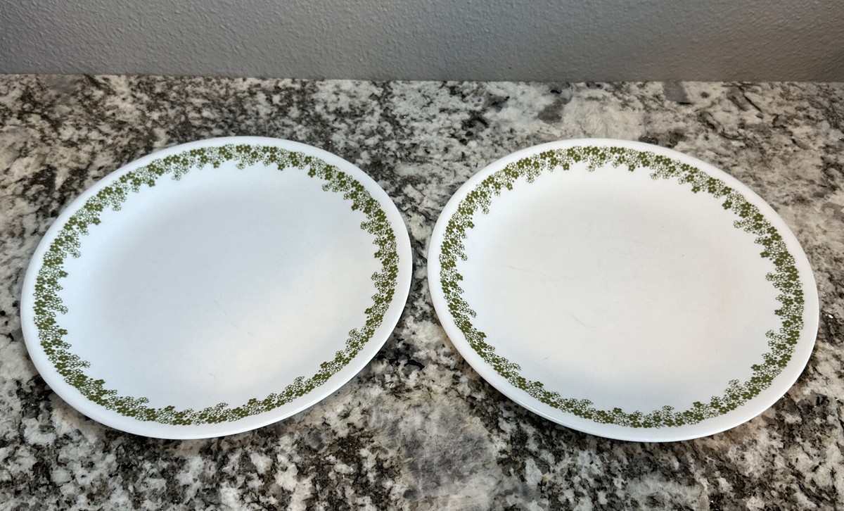 　WAVERLEY 20.5センチ皿1988 Corelle Spring Blossom Crazy Daisy Luncheon Plates 8 1/2 Inch