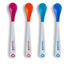Munchkin White Hot Infant Safety Spoons 4 Count