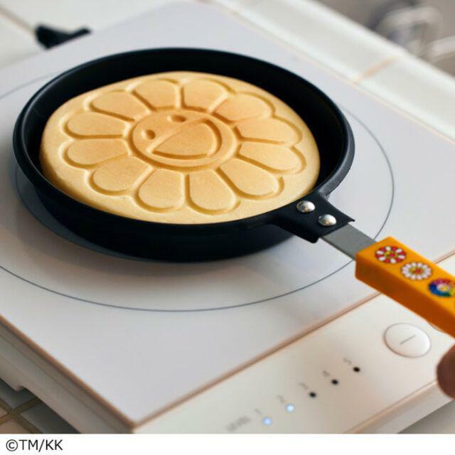 Takashi Murakami Pancake Frying Pan 2 Flower Design Only Japan