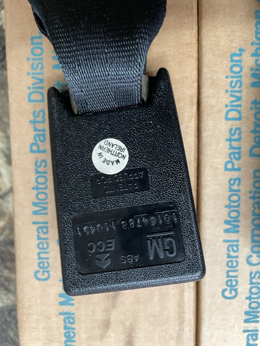 1982-1992 Camaro Firebird Trans Am Rear Seat Belt Buckle Set Of 2