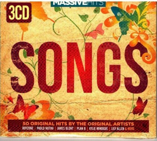 Massive Hits Songs - Various / 3 CD - New & Sealed - Rhino UK 2014 - Picture 1 of 2