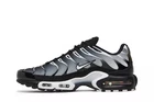 New Nike Air Max Plus TN - Black Metal Silver Men's Air Cushion Shoes