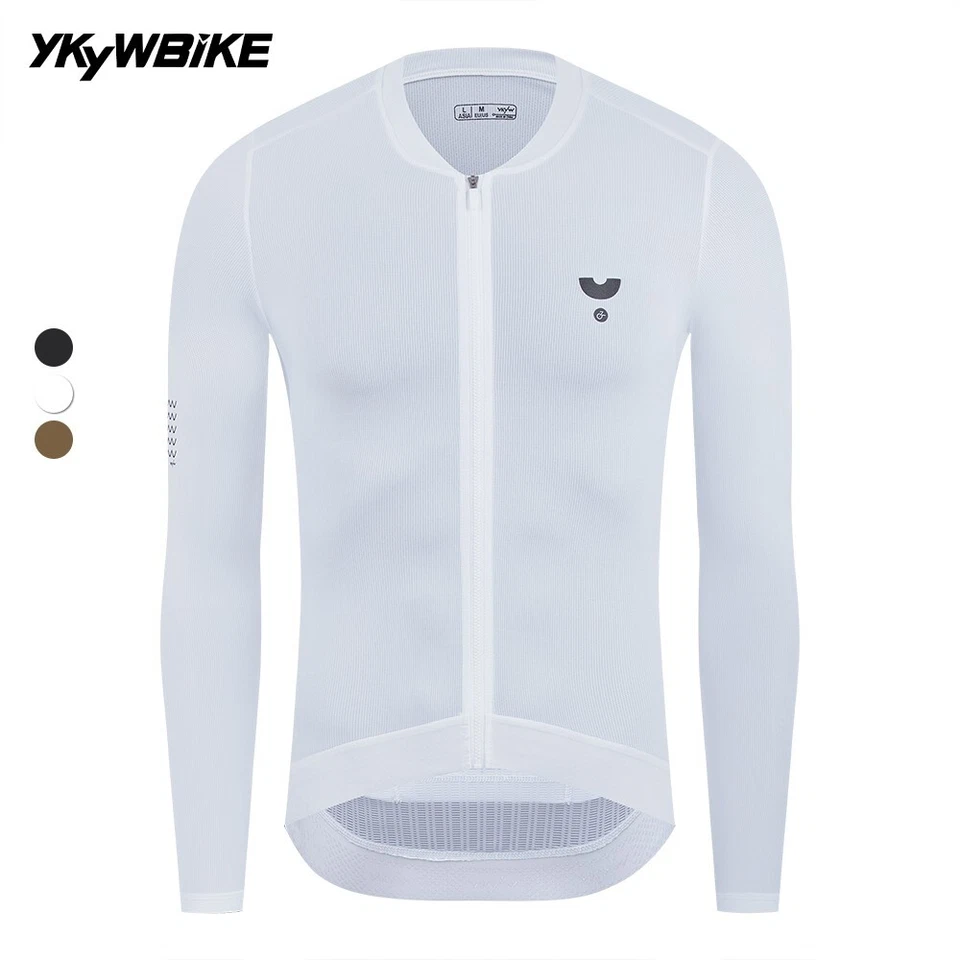 Camiseta deportiva de ciclismo de verano para hombre camisa transpirable de manga larga SPF50+ tops reflectantes Foto 3 de 4