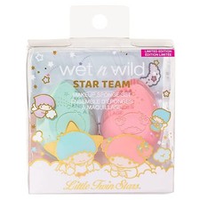 Wet N Wild Star Team Little Twin Stars Makeup Sponge Set NEW