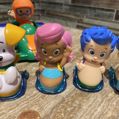 Nickelodeon Bubble Guppies You Roll N' Go Sliders Figures Rollers & More - Picture 4 of 12