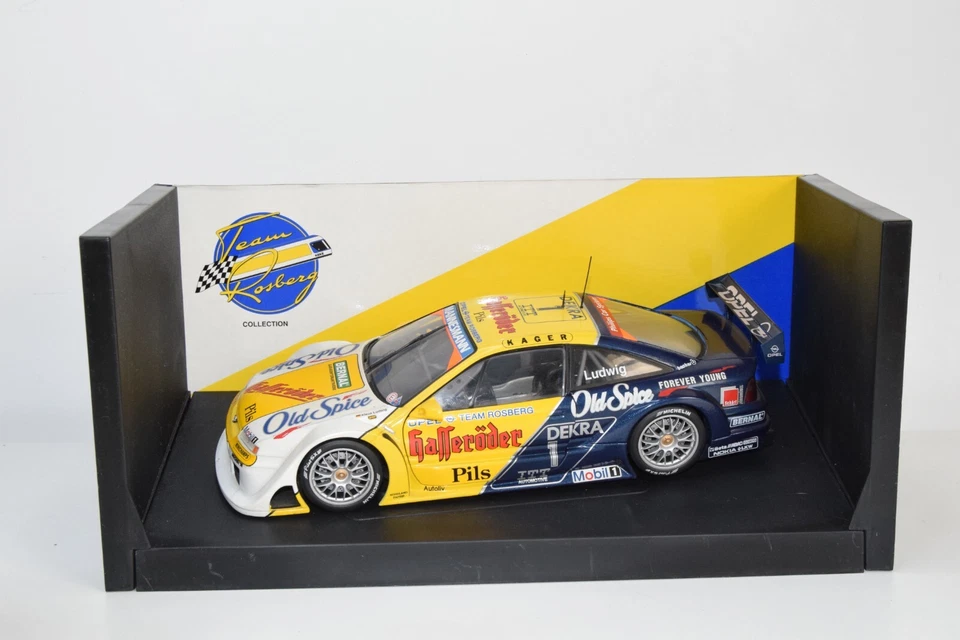 B27 1:18 MINICHAMPS 180 954201 OPEL CALIBRA LUDWIG 1995 DTM TEAM ROSBERG NMIB - Immagine 2 di 4