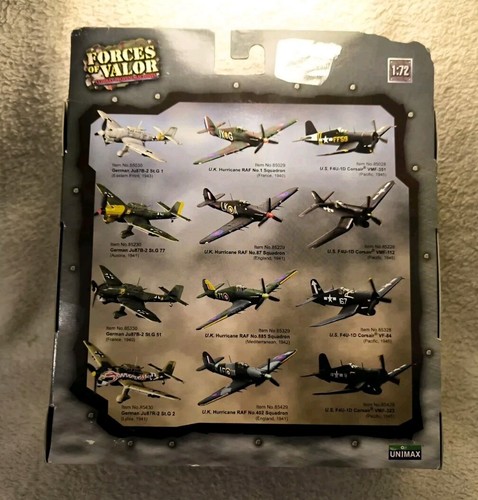 Unimax Forces of Valor 1:72 85029 U.K. Hurricane RAF No.5 Squadron - France 1940 - Bild 5 von 6