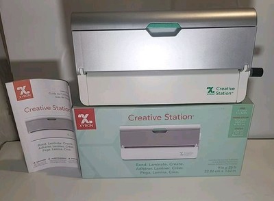 Xyron Creative Station Lite 5 Inch Machine/manual -White/Silver In Box VGC