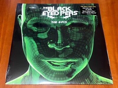 THE BLACK EYED PEAS THE END 2x LP *RARE* INTERSCOPE VINYL 2009 US