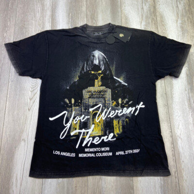Darc Sport Shirt Mens M Black Memento Mori You Weren't There Los Angeles Men NEW