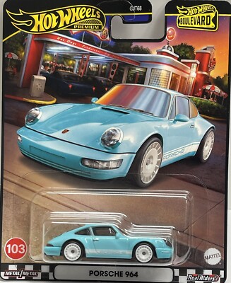 HOT WHEELS PREMIUM BOULEVARD PORSCHE 964 CARRERA Turquoise | eBay