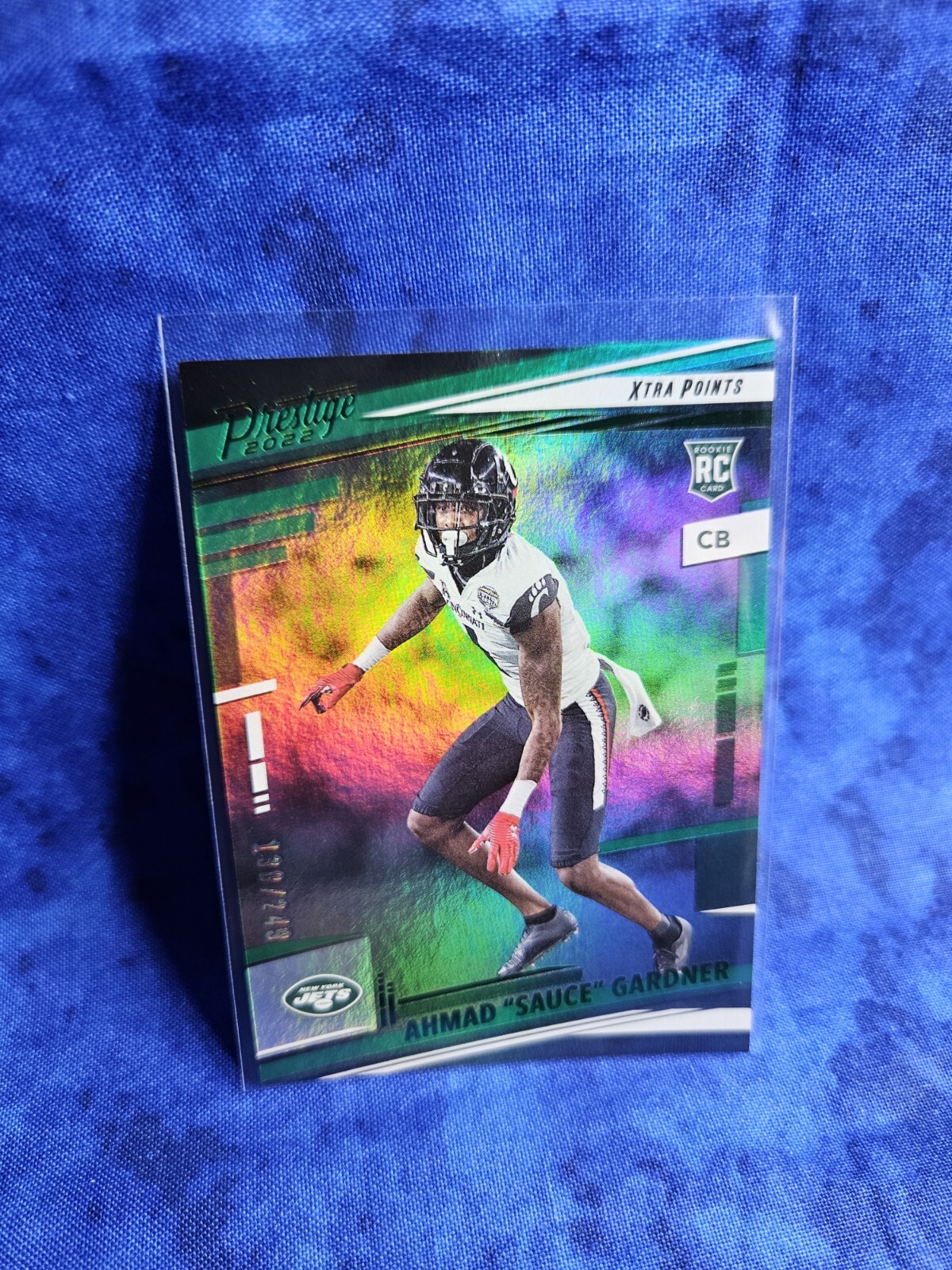 2022 Panini Prestige - Rookies Xtra Points Green #378 Ahmad Gardner /249 (RC)