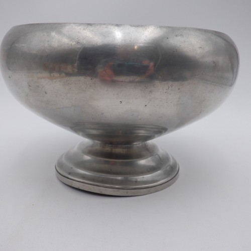 Vintage Trade Continental Peltro #843 Servizio Ciotola Champagne Chiller Vaso Floreale - Foto 11 di 15