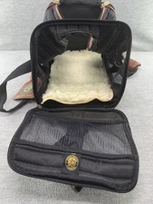 SHERPA'S PET TRADING COMPANY - Deluxe Animal Pet Carrier Black Bag Size Small