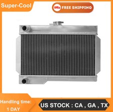 All Aluminum Radiator For Mg 1968-1975 Mgb Gt Base Mk 1.8l Mt 2rows